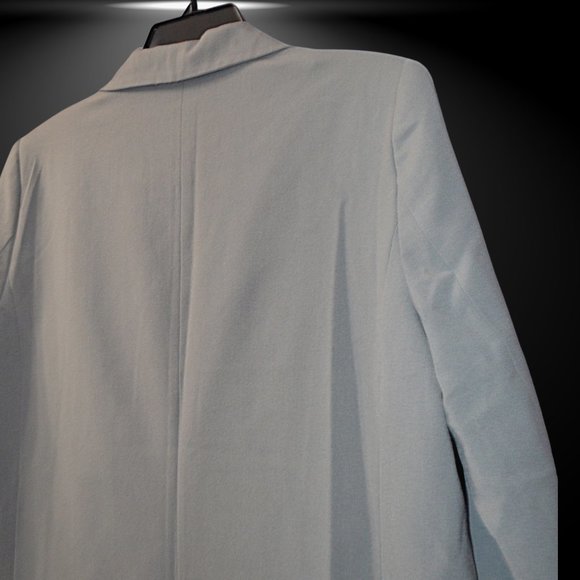 Forever 21 Contemporary Closureless Blazer Gray–Long Sleeve Size M-NWOT - Picture 8 of 9